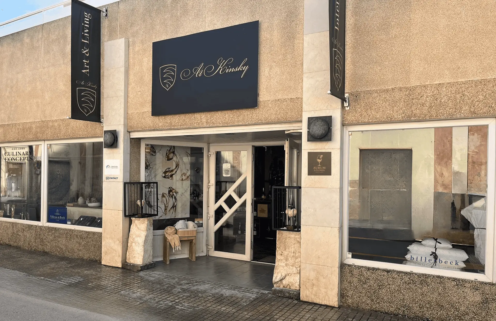 AT KINSKY Art & Living — Showroom Port Andratx